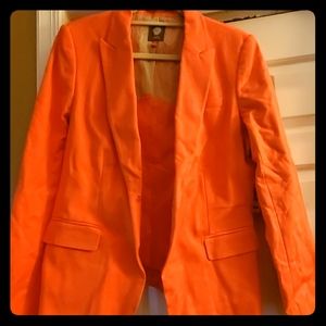 Vince Camuto orange blazer